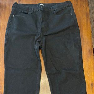Womans Old Navy Jeans Black / 16 Petite